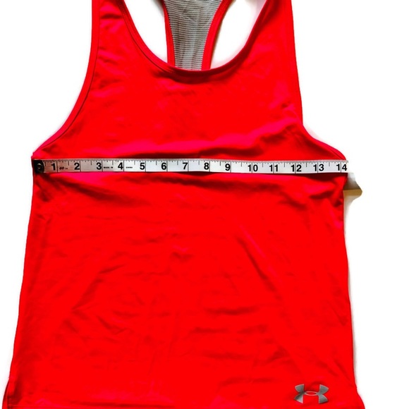 Pink Razor Back Under Armour Tank Top - Picture 3 of 4